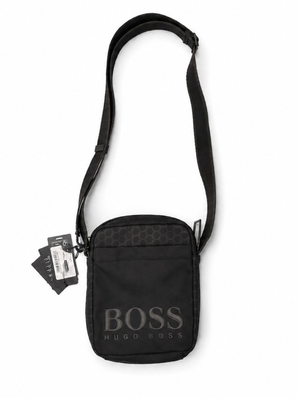 Hugo Boss Black Compact Crossbody Messenger Bag